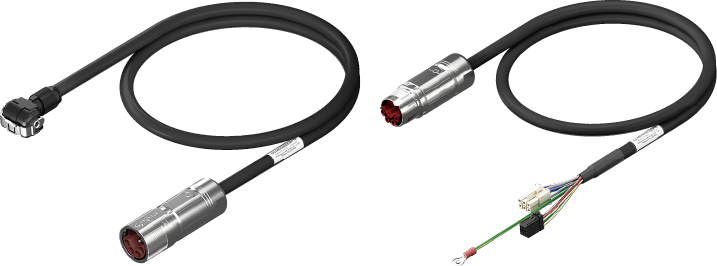 産業用接続ケーブル（USBタイプ、円形コネクタタイプ、露出配線タイプ）